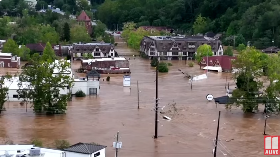 Asheville Under Water Digby's Hullabaloo